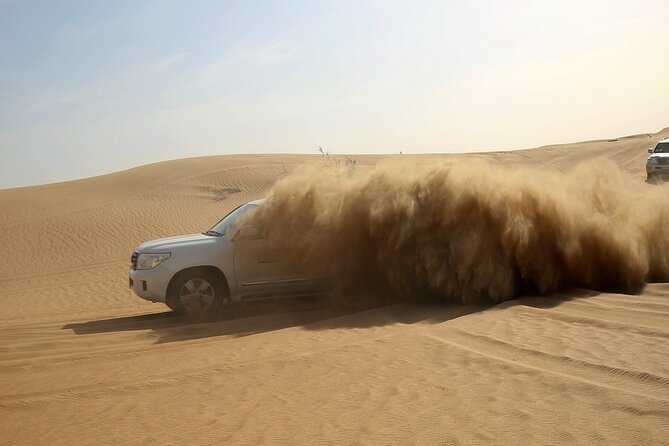 Red Dune Evening Desert Safari With Sandbashing and BBQ Dinner - 4WD Dune Bash in Lahbab Desert