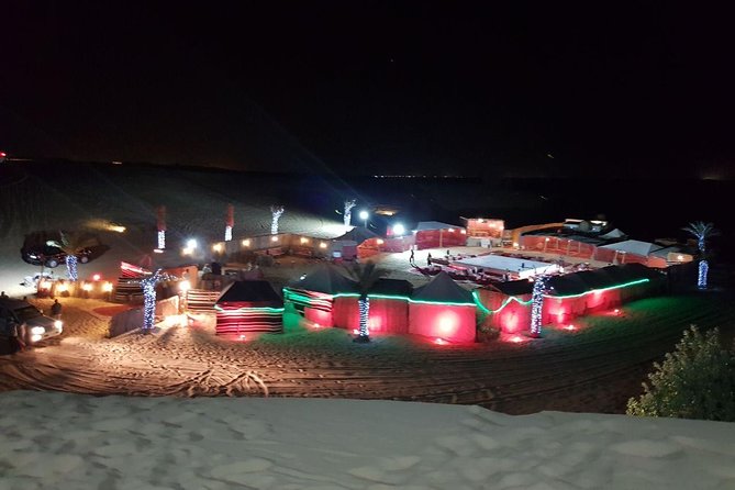 Red Dunes Desert Safari With BBQ Dinner - Torchlit Camp and BBQ Dinner