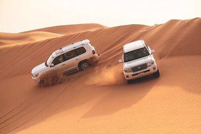 Red Dunes Dubai Desert Safari With Live Show, Sandboarding & BBQ - Exciting Desert Activities