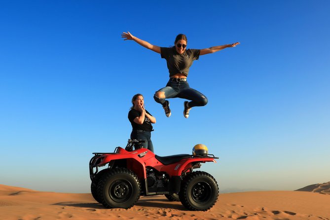 Red Dunes Quad Bike, Camel RideSand Surfing, BBQ Dinner @ VIP CAMP - Selecting Dates and Travelers