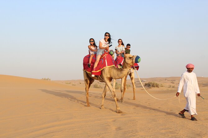 Red Dunes Sand Safari and Camel Ride With BBQ Dinner From Dubai - Common Questions