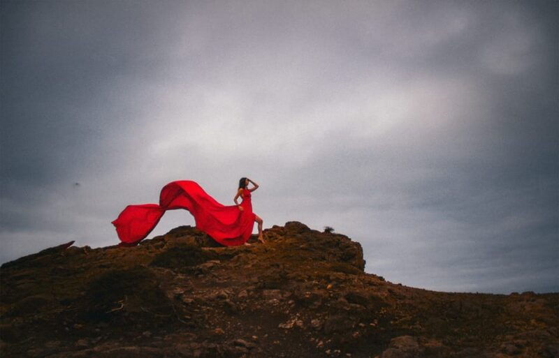 Red Flying Dress Photoshoot & Drone Video in Madeira - An In-Depth Look at the Madeira Red Flying Dress Experience