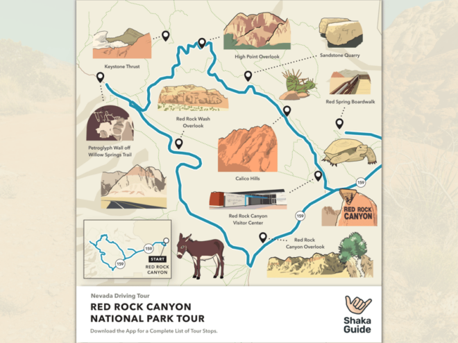 Red Rock Canyon: Self-Guided Audio Tour - Important Considerations