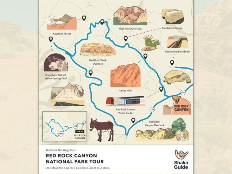 Red Rock Canyon: Self-Guided Audio Tour - Tour Highlights