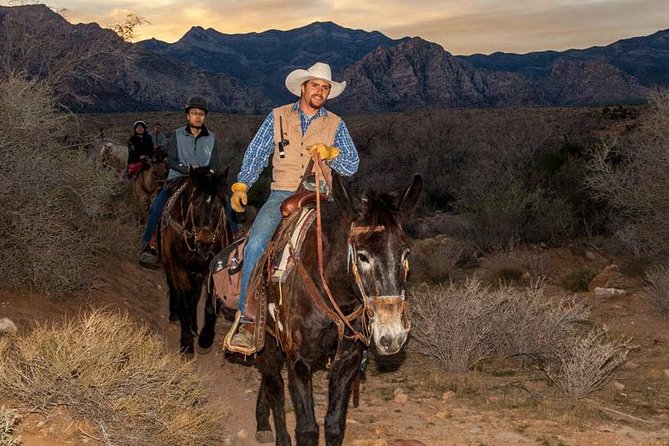 Red Rock Canyon Sunset Horseback Ride and Barbeque - Pickup Details and Additional Info