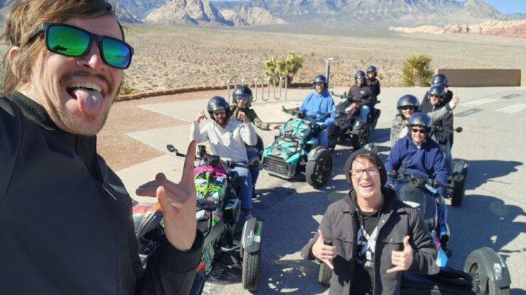 Red Rock Canyon Trike Tour: Self-Guided on a CanAm Ryker! - Booking Information