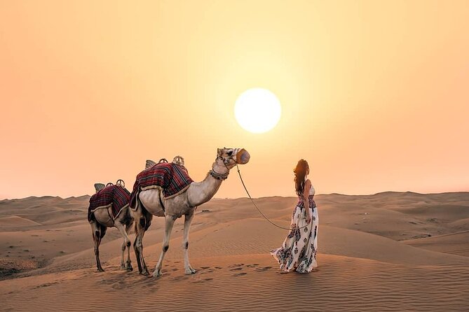 Red Sand Morning Desert Safari With Camel Ride, Sand Boarding - Price and Booking Details for the Experience