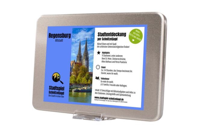 Regensburg: Scavenger Hunt Self-Guided Tour - Booking and Meeting Information