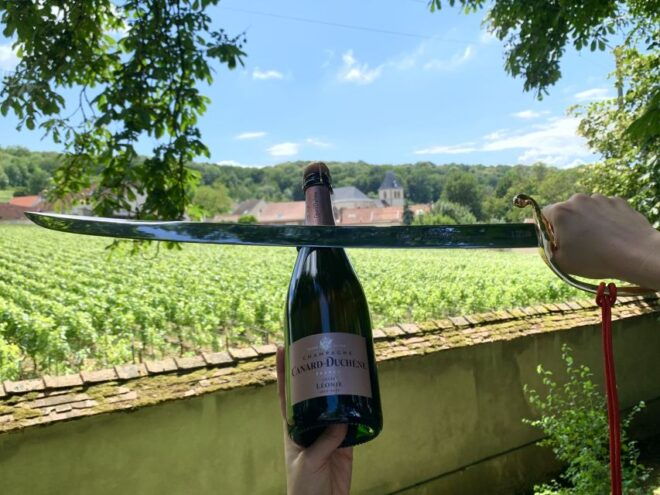 Reims: Sabrage Technique Workshop and Champagne Tasting - Full Description