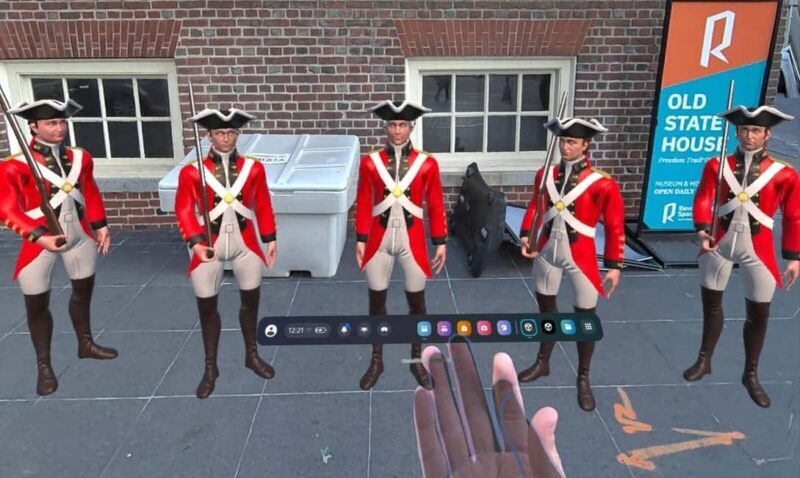 Relive 1776: Interactive AR Experience on The Freedom Trail - The Technology and Its Impact