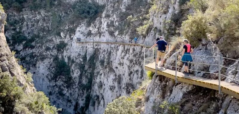Relleu's Thrilling Canyon Walkway: From Denia or Calpe - Exploring the Itinerary: What to Expect From Each Stop  
