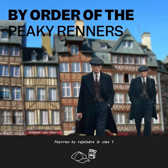 Rennes: Outdoor Escape Game - By Order Of The Peaky Renners - Booking Information