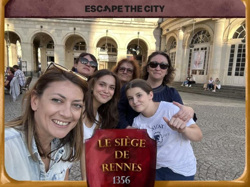 Rennes: Outdoor Escape Game - The Siege of Rennes - Team Up or Play Individually
