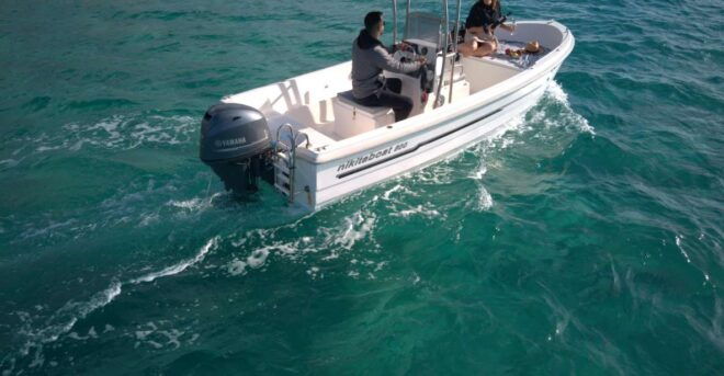 RENT A 5M POLYESTERIC BOAT WITH LICENSE - Destinations to Explore