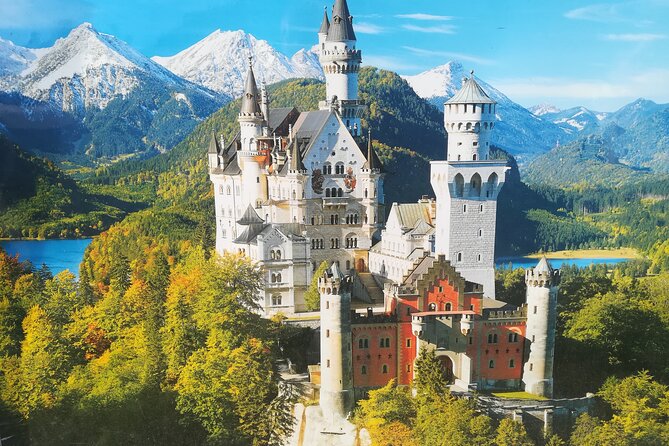 Rent a Bike Trom Fuessen to Neuschwanstein Castle - Location and Distance