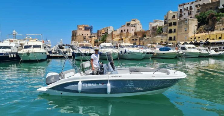 Rent a Boat for Half a Day in July 2024 in Castellammare Del Golfo Q20 - Booking Process