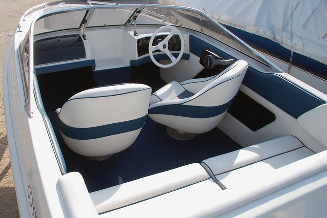 Rent a Boat in Santorini No License Required (Boat Suparna) - The Sum Up