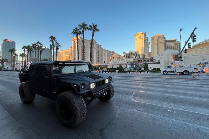 Rent a Custom Military Hummer H1 in Las Vegas - Benefits of Renting a Custom Military Hummer H1