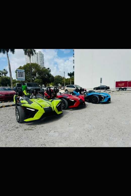 Rent a Polaris Slingshot in Miami  1 to 24 Hours - What to Expect from the Polaris Slingshot Rental