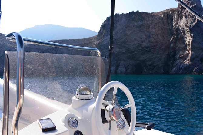 Rent a Rib Boat in Santorini Boat Tina - About Boat Tina