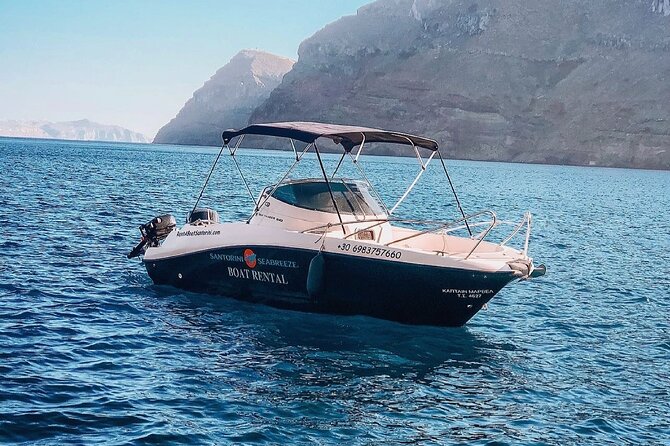 Rent a Speedboat in Santorini With License or Skippered - Safety Guidelines