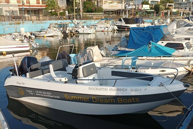 Rent Boat Without License Nea Makri Mati Marathon Schinias Rafina - Included