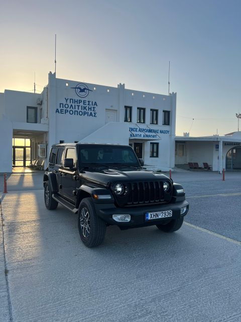 Rent Exclusive Jeep Wrangler 4x4e in Naxos - Rental Details