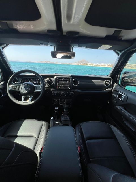 Rent Exclusive Jeep Wrangler 4x4e in Naxos - Booking Information