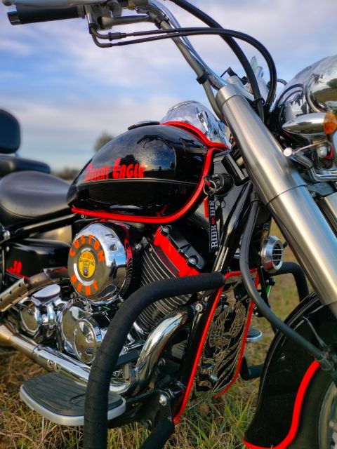 Rent Motorcycle 650cc / 1100cc Custom * Easy Rider Mallorca - Important Booking Information
