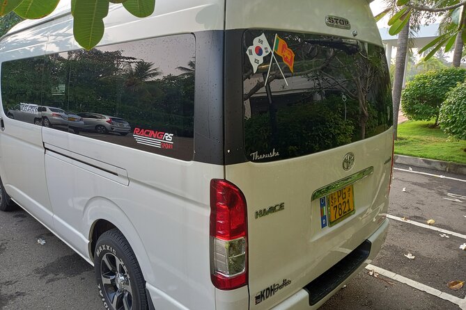 Rent Van (Mini Bus) With Driver in Sri Lanka - Location and Pickup Points