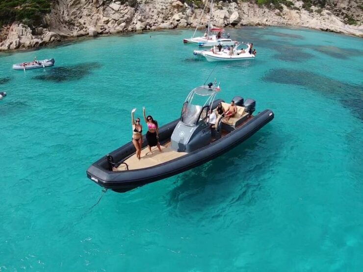 RENTAL BOAT, ARCHIPELAGO OF LA MADDALENA WITH A LUXURY RIB - Good To Know