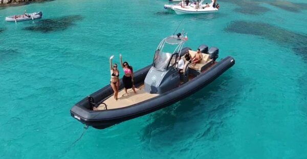 RENTAL BOAT, ARCHIPELAGO OF LA MADDALENA WITH A LUXURY RIB - Exploring the Islands