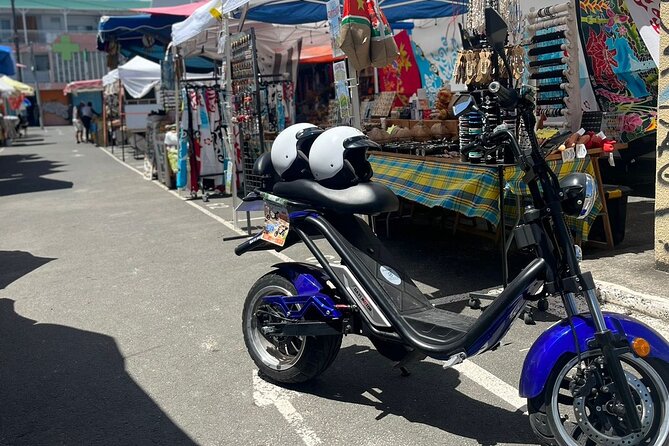 Rental of Electric Scooters Guadeloupe - Inclusions