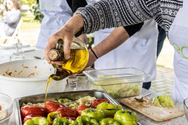 Rethymno: Authentic Cooking Class With a Local - Indulge in a Delicious Meal With Local Wine and Raki