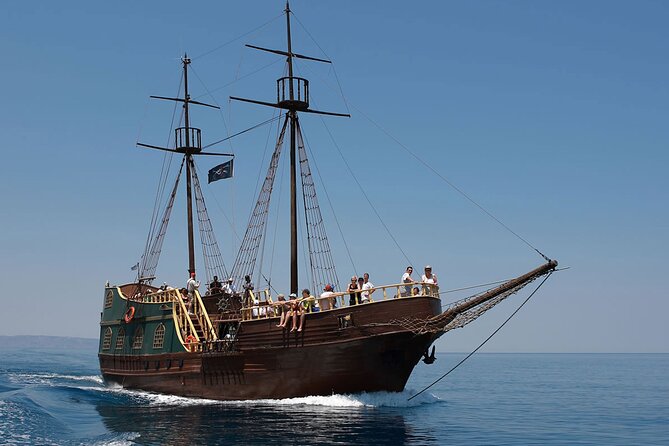 Rethymno Barbarossa Pirate Ship Cruise - Water Activities and Amenities Onboard