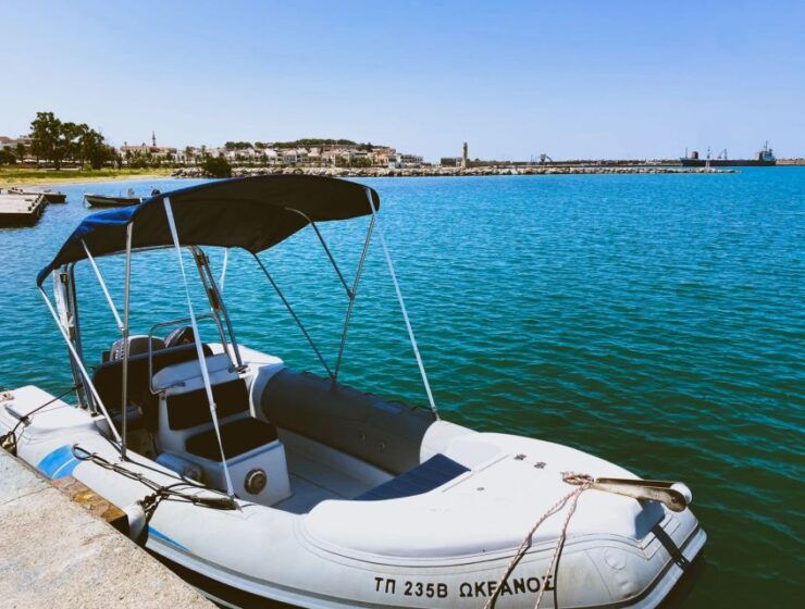 Rethymno: Boat Rental Without License - Activity Details