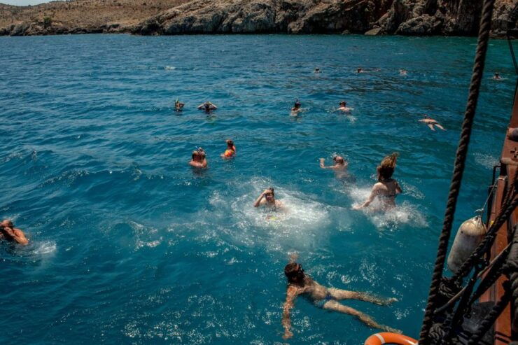 Rethymno: Pirate Boat Cruise With Swimming Stops - Experience Highlights