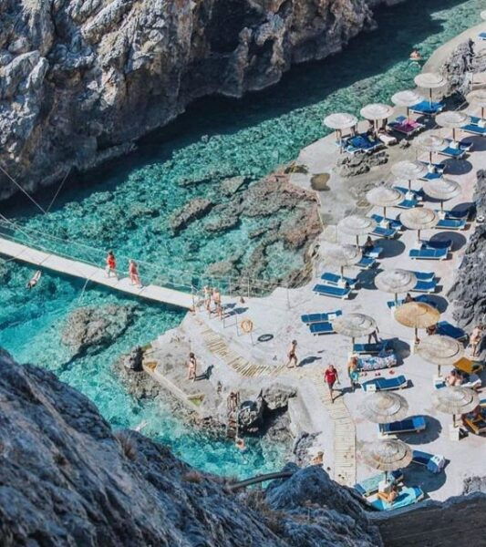 Rethymno Private Tour to Kourtaliotiko Gorge & Kalypso Beach - Swim in Crystal Clear Waters