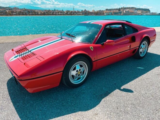 Rethymno: Ride With a Ferrari 208 Turbo - Host or Greeter