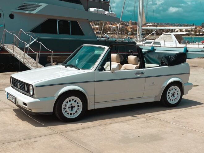 Rethymno: Ride With a Golf Gabriolet 1984 - Booking Details and Flexibility