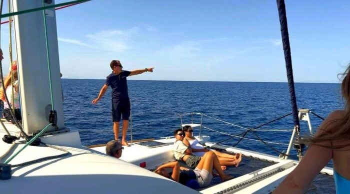 Rethymno: Sunset Catamaran Cruise with Wine and Snacks - Who Should Book This Experience?