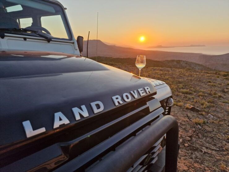 Rethymo: Landrover Safari Sunset Tour With Lunch and Drink - Good To Know