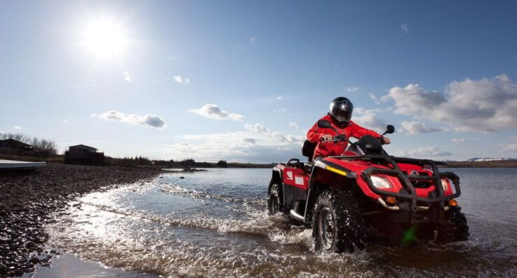 Reykjavik: 3-Hour Volcanic Springs Quad Bike Tour - Pickup Service and Terrain Description