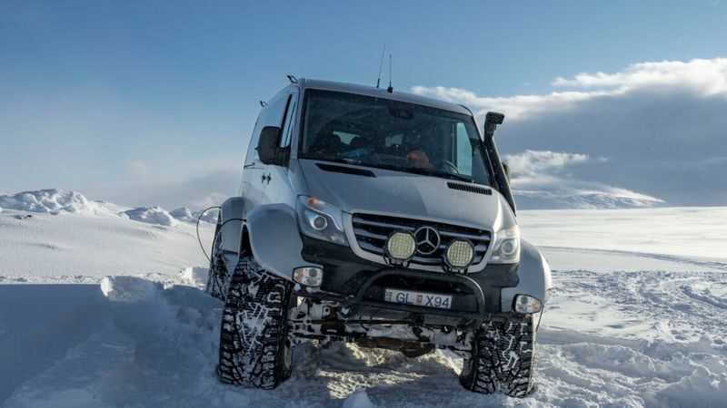 Reykjavik Langjokull Glacier One-Day Small Group Adventure Tour - Snowmobiling across the ice