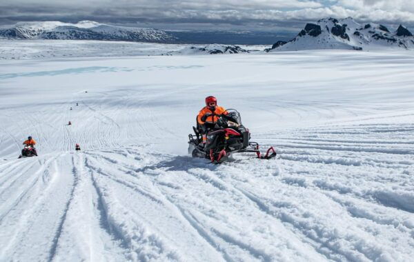 Reykjavík: Langjökull Glacier Snowmobile Tour With Ice Cave - Snowmobile Ride