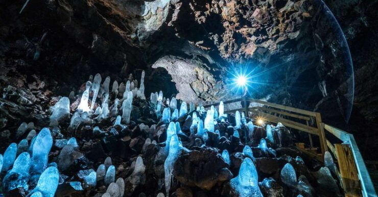 Reykjavik: Lava Cave, Hot Springs, and Waterfalls Tour - Tour Overview