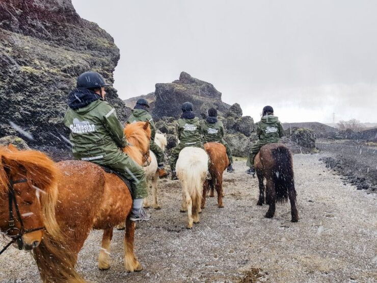 Reykjavik: Red Lava Horse Riding Tour - Activity Information