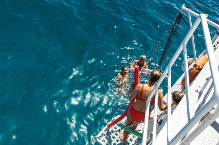 Rhodes: Bay to Bay Swimming Cruise, Greek Buffet Included - Activity Details