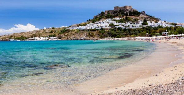Rhodes: Boat Trip to Lindos With Swimming Stops - The Sum Up