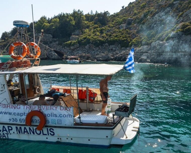Rhodes: Captain Manolis Fishing Trip with BBQ and Swimming - Who Would Love This Tour?